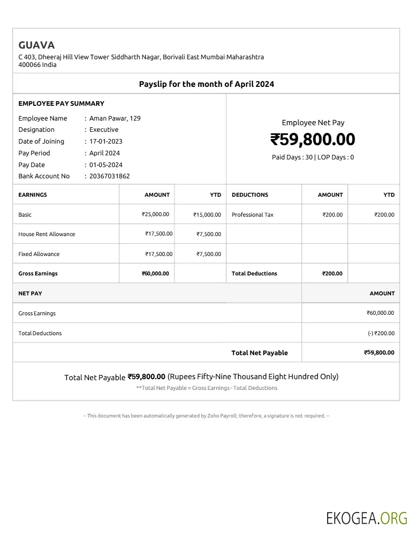 Modèle de fiche de paie Goyave aux formats Word et PDF.pdf, 1